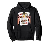 No Kings in America Ripped King of Hearts 28 Mars 2026 Sweat à Capuche
