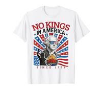 No Kings in America Since 1776 2026 Drapeau de Protestation USA 250 T-Shirt