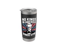 No Kings In America Since 1776 Gobelet isotherme en acier inoxydable double paroi