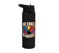 No Kings In America Since 1776 Stainless Steel Insulated Water Bottle