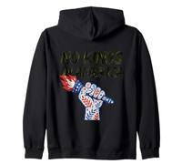 No Kings in America Statue de la Liberté 1776 Art Populaire Sweat à Capuche