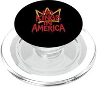No Kings in America Street Art Pro Democracy Political PopSockets PopGrip pour MagSafe