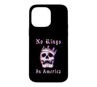 No Kings in American Retro Glitch Style Graphic Political Coque pour iPhone 14 Pro Max