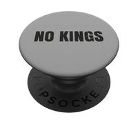 No Kings Pas de Rois Protestation Démocratie Message PopSockets PopGrip Adhésif