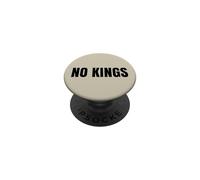No Kings Pas de Rois Protestation Démocratie Message PopSockets PopGrip Adhésif