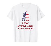 NO Kings - Pas de Rois T-Shirt Graphique avec Valeur, Homme, Blanc, L