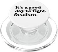 No Kings Protect Democracy It's A Good Day to Fight Fascism PopSockets PopGrip pour MagSafe
