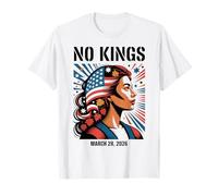 No Kings Protest 28 Mars 2026 Femmes portoricaines féministes T-Shirt