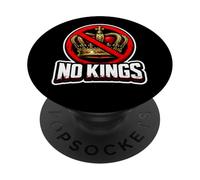 No Kings Protest Manifestation de Manifestation Vintage Rustique PopSockets PopGrip Adhésif