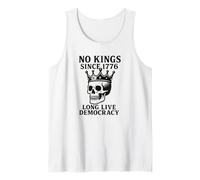 No Kings Since 1776 - Design Patriotique Pro-démocratie Débardeur