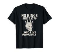 No Kings Since 1776 - Design Patriotique Pro-démocratie T-Shirt