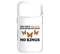 No Kings The Only Orange MONACHRS WE Need Butterfly Coque pour iPhone 17 Pro
