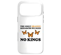No Kings The Only Orange MONACHRS WE Need Butterfly Coque pour iPhone 17 Pro Max