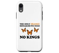 No Kings The Only Orange MONACHRS WE Need Butterfly Coque pour iPhone XR