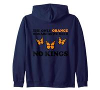 No Kings The Only Orange MONACHRS WE Need Butterfly Sweat à Capuche