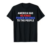 No Kings United We Rise We The People USA Hommes Femmes Enfants T-Shirt