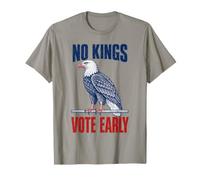 No Kings Vote Early Eagle T-Shirt