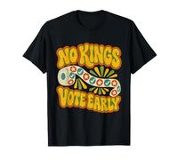 No Kings Vote Vintage Groovy du début des années 70 T-Shirt