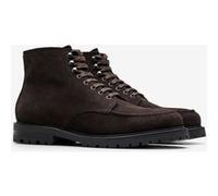 No Label Highlander Suede Dark Brown Taille: 43 | Chaussures à Lacets Outlet | Homme | Marron