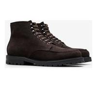 No Label Highlander Suede Dark Brown Taille: 44 | Chaussures à Lacets Outlet | Homme | Marron