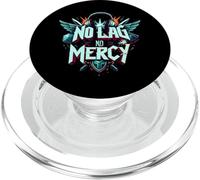 No Lag No Mercy Gaming Design Pro Gamer Esports PopSockets PopGrip pour MagSafe