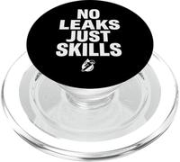 No Leaks Just Skills Blue Collar Plumber Plumbing PopSockets PopGrip pour MagSafe