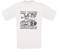 No Limit Records Rap T-shirt - Blanc - Taille Unique