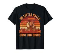 No Little Balls Just Big Discs Scène de Golf Amusante T-Shirt