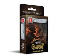No Loading Games, Gwent Art Sleeves Lot de 100 pochettes Motif monstres Taille standard