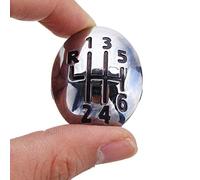NO LOGO -Bit de Poids Faible Pommeau de Levier, 1pc 5/6 Speed Car Bouton de Vitesse Bouchon Levier de Vitesses Head Cover for Renault Clio Twingo Scenic Megane II 1996-2011 (Taille : 6 Speed)