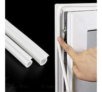 NO LOGO LSB-CHUNJIE3, 1pc Silicon Caoutchouc Porte fenêtre Joints Projet Bouchon Creux Ampoule Tubulaire Barb Joint 5x11mm 5x13mm Blanc Noir Transparent Largeur 5 mm Type Longueur de 10 m O