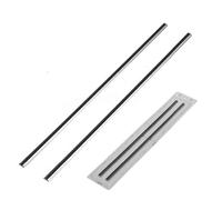 NO LOGO LT-Tool, 2pcs 12" HSS Planer Blades 793346-8 for Makita 2012NB 2012 dégauchisseuse raboteuse 306 X 8 X 2 mm - Double Edged