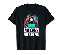 No Logs No Crime : L'éthique du hacker T-Shirt