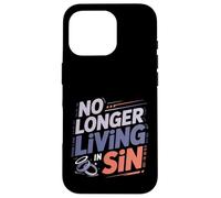 No Longer Living in Sin Mariage Couple de Mariage Coque pour iPhone 16 Pro