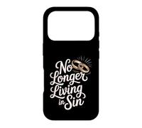 No Longer Living in Sin Mariage Couple De Mariage - Coque pour iPhone 17 Pro