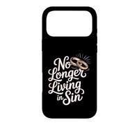 No Longer Living in Sin Mariage Couple De Mariage - Coque pour iPhone 17 Pro Max