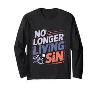 No Longer Living in Sin Mariage Couple de Mariage Manche Longue