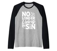 No Longer Living in Sin Mariage Couple de Mariage - Manche Raglan