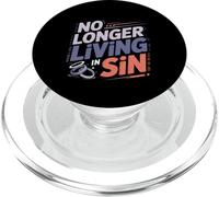 No Longer Living in Sin Mariage Couple de Mariage PopSockets PopGrip pour MagSafe