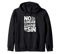 No Longer Living in Sin Mariage Couple de Mariage - Sweat à Capuche