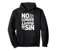 No Longer Living in Sin Mariage Couple de Mariage - Sweat à Capuche