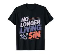 No Longer Living in Sin Mariage Couple de Mariage T-Shirt