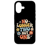 No Longer Two But One Romance d'unité de Mariage - Coque pour iPhone 17