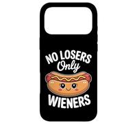 No Losers Only Wieners Funny Hot Dog Pun Humour Mignon Coque pour iPhone 17 Pro Max