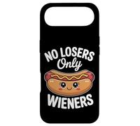 No Losers Only Wieners Funny Hot Dog Pun Humour Mignon Coque pour iPhone Air
