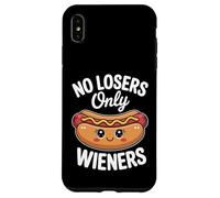 No Losers Only Wieners Funny Hot Dog Pun Humour Mignon Coque pour iPhone XS Max