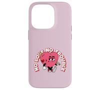 No Love No Trouble (Déclaration « Alone by Choice ») Coque pour iPhone 14 Pro