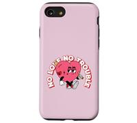 No Love No Trouble (Déclaration « Alone by Choice ») Coque pour iPhone SE (2020) / 7/8