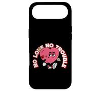 No Love No Trouble (Graphique en Forme de cœur Amusant) Coque pour iPhone Air