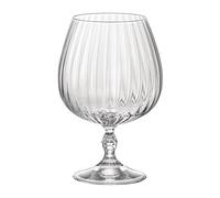 NO MANUFACTURER Bormioli 93995 Lot de 6 verres à liqueur Cognac en verre américain 20s 65 cl